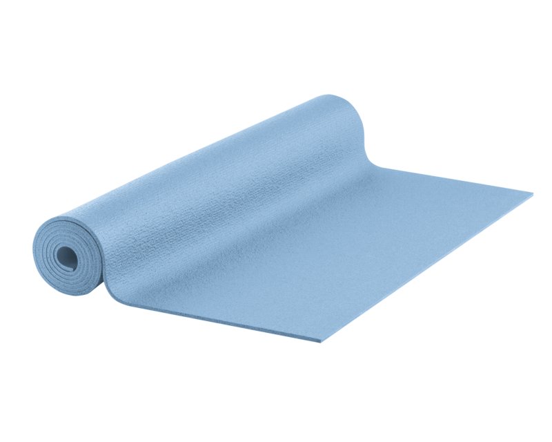 Ecoyogi studio yogamat Licht blauw - 183 cm