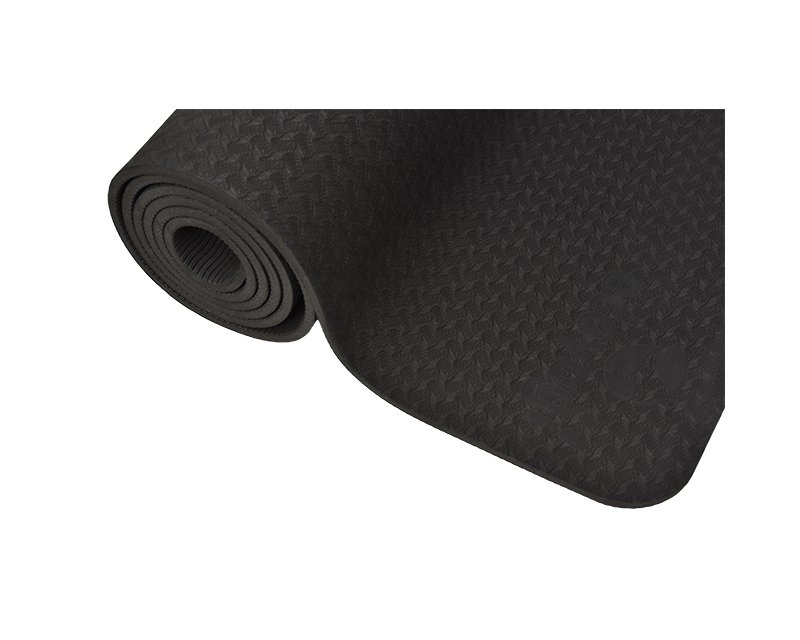 Ecoyogi TPE yoga mat zwart