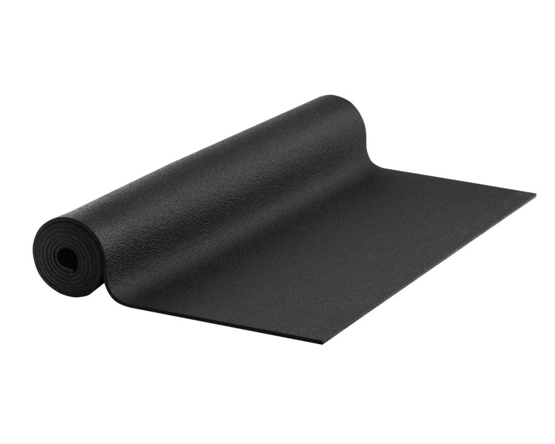 Ecoyogi studio mat zwart 183 cm